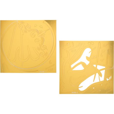 Autocollants miroir acrylique, décor adhésif brillant pour porte, fenêtre et mur, décoration moderne et créative. (1/5)