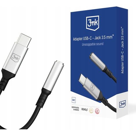 Accessori - Adattatore USB-C 3mk - Jack da 3,5 mm (1/5)