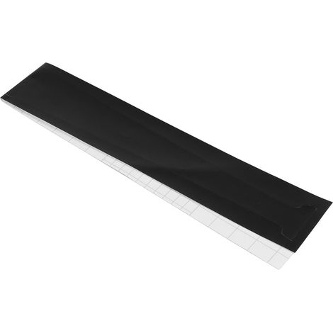 Striscia adesiva antigraffio a copertura totale per console PS5, pannello centrale, unità ottica, nera (1/5)