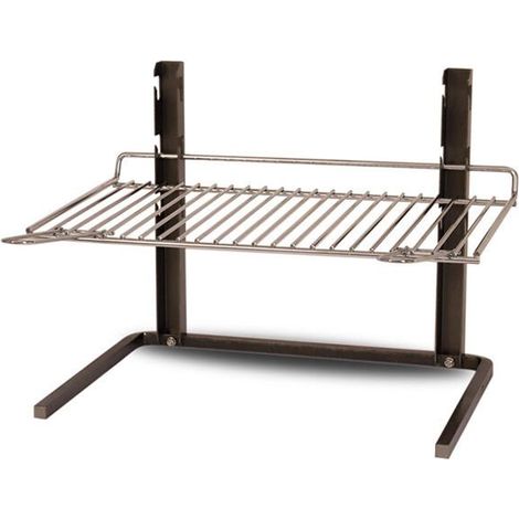 Le Marquier Grillset Stahl 50x36 cm 3 Höhen