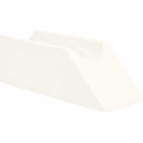 Beinkissen Uni Weiß 68 x 25 x 21,5 cm PU-Schaum vidaXL