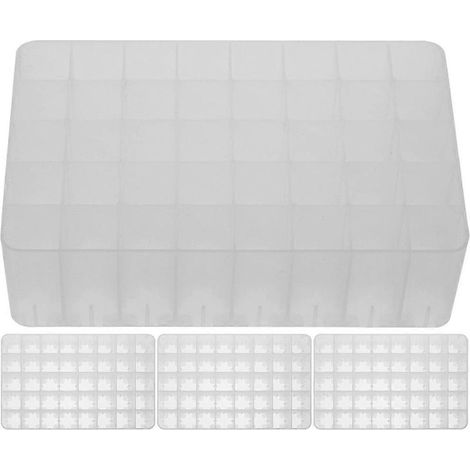 Lot de 4 porte-stylos, supports de tri pour stylos et marqueurs, rangement pour marqueurs scolaires-14X8.5X3.5CM (1/3)