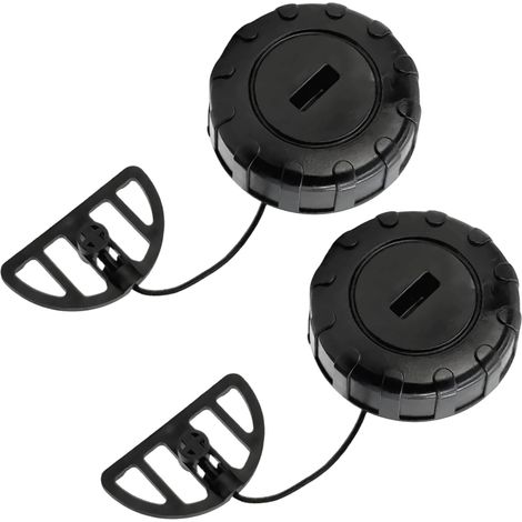 Set of 2 Petrol Caps for Chainsaw, Compatible with MS170 MS180 017 018 (1/5)