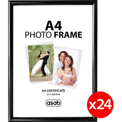 24X ASAB A4 Photo Frame BLACK