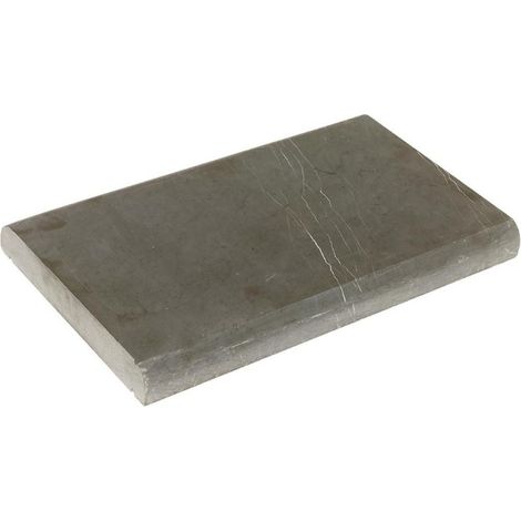 Couvre mur plat pierre bleue 50 x 28 x 4 cm - Gris bleu (Lot de 1) (1/2)