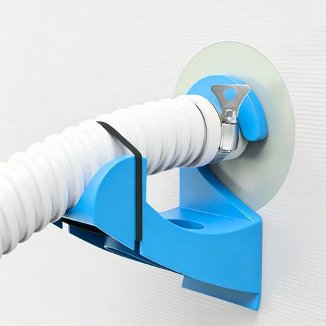 Lot de 2 supports de tuyau de piscine, pour tuyaux de 26 mm à 38 mm, accessoires de tuyau de piscine (bleu) (1/5)