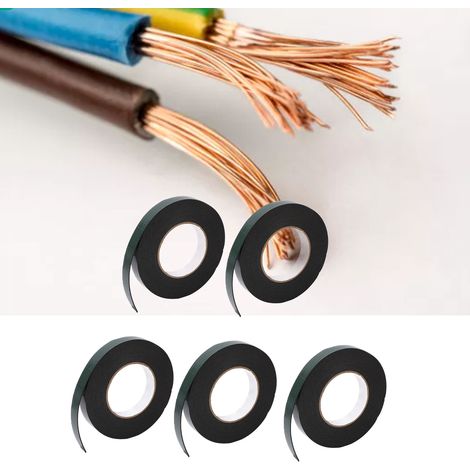 Vendu par paquets de 5, couche adhésive de 1 mm d'épaisseur, surface de 20 mm de large, longueur totale de 10 m, ruban adhésif double face en mousse PE. (1/5)