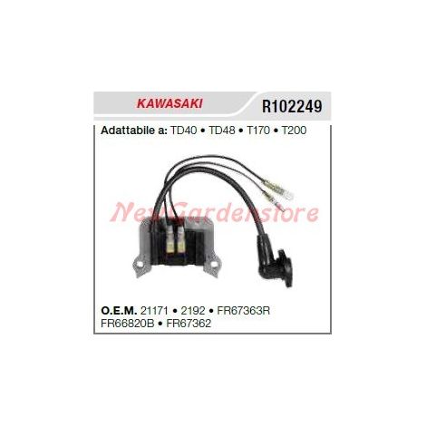 Bobina di accensione KAWASAKI decespugliatore TD40 48 T170 200 R102249