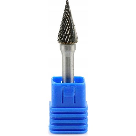 Lima per metallo 10x20mm gambo 6mm (conico) (200) (1/3)