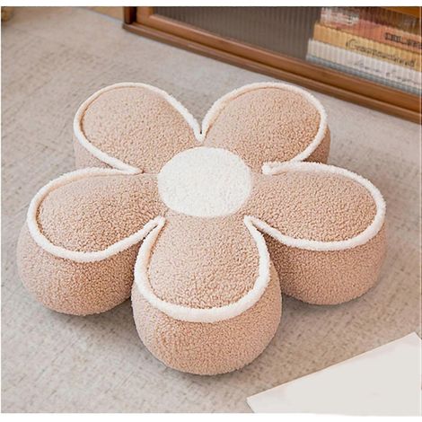 Coussin décoratif en forme de fleur, 50 cm (19,6 pouces), idéal pour la décoration intérieure et le canapé. (1/5)