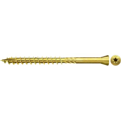 fischer Dielenschraube 3,5x45 Senkk. gevz TG TX 100 Stk (1/4)