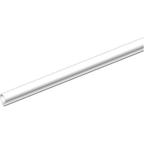 236 barra di ancoraggio per scanalatura da 3 mm, silicone marrone. Diametro 6. L25MTR