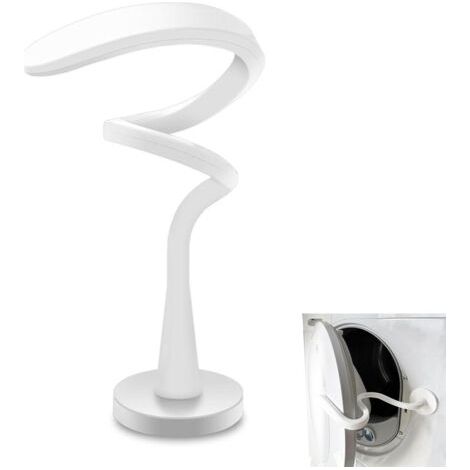 BUNTHAUS supports de porte pour machine à laver, chargement frontal, pour appareil photo de bébé, machine à laver, téléphone portable (blanc) (1/3)