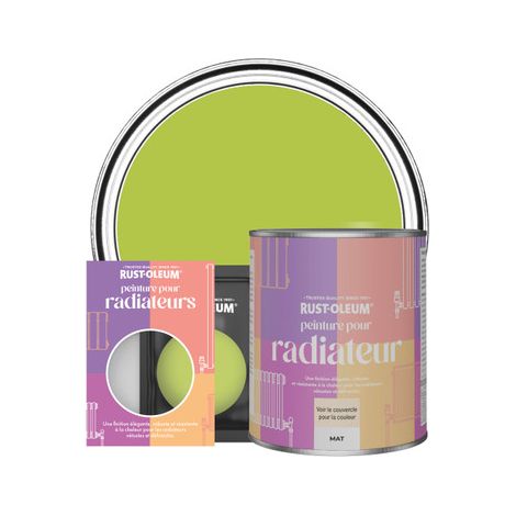 Peinture pour Radiateur, Finition Mate - Citron Vert (1/3)