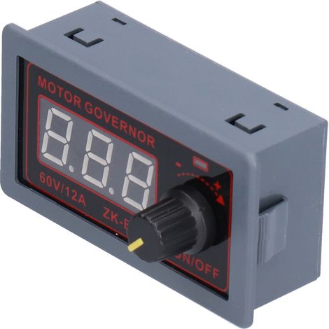Drehzahlregler 60V 12A 500W Einstellbarer digitaler Gleichstrommotor-Drehzahlregler für elektronische Geräte und Automatisierungstechnik (1/5)