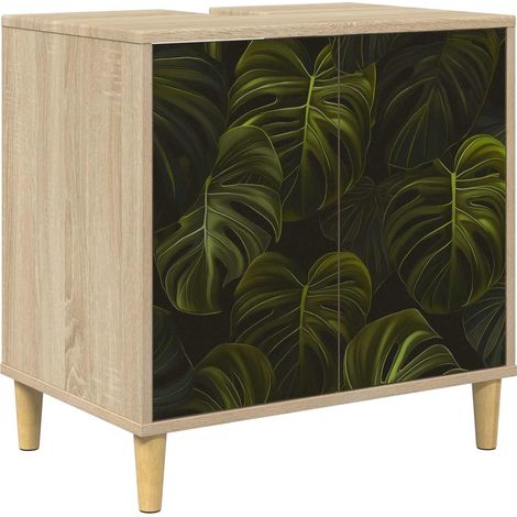 Maison Exclusive - Badezimmerschrank ELBURG Sonoma 60 x 40 x 60 c (1/5)