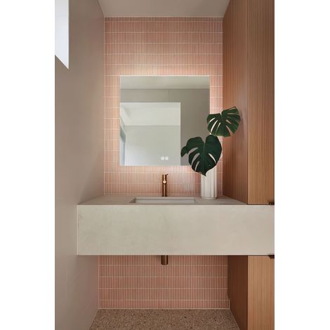 Espejo De Baño Calma Plus 60X80, APP y Antivaho (1/5)