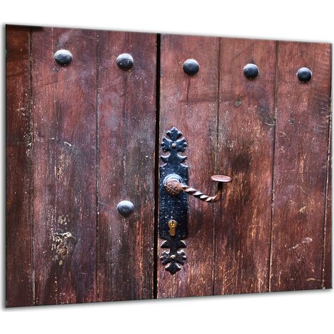 PLAQUE DE PROTECTION EN VERRE POUR POÊLE 60x52 BOIS (1/5)