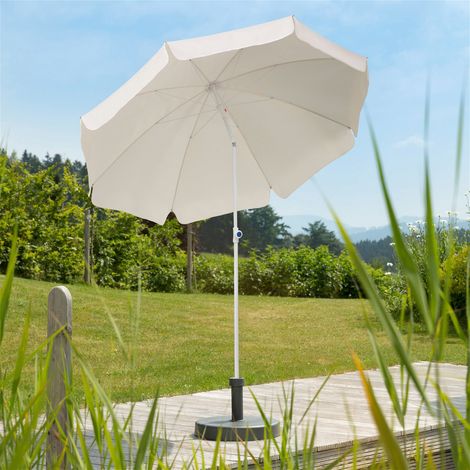 Schneider Sonnenschirm Ibiza natur Ø 200 cm Balkonschirme (1/5)