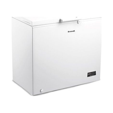 Congelador arcón 90,5cm 54,5cm 198L Brandt BFK201ESW Clase E Blan