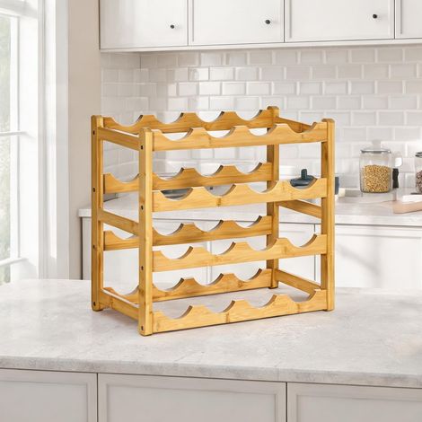 Buffet en bambou 43 x 23,5 x 38 cm (1/5)