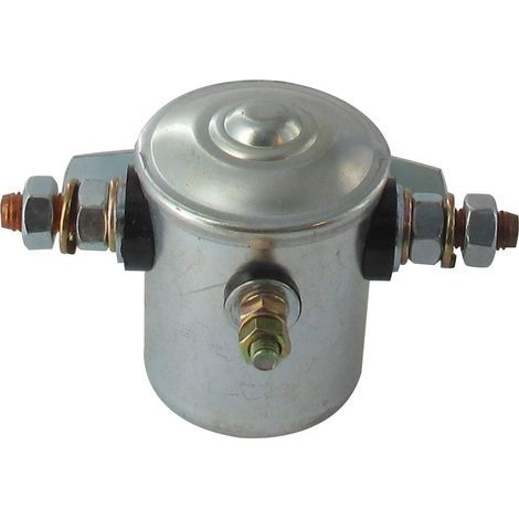 Anlasserrelais, Metallgehäuse, 12 V, 3 Anschlüsse, für Snapper und andere Geräte