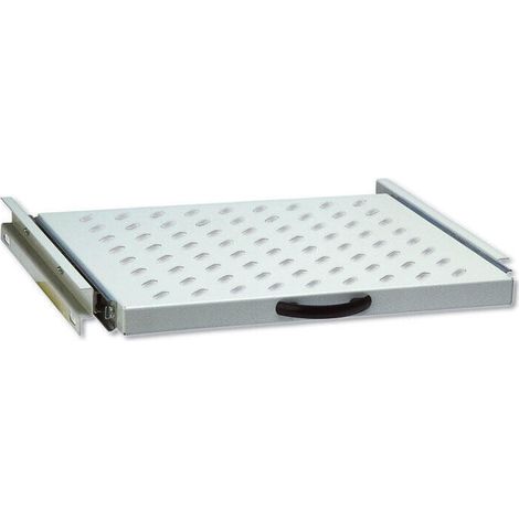 Bandeja corredera 1U 19' 345mm gris - Estante corredizo - Fondo 345mm - Carga máxima: 35Kg (1/4)