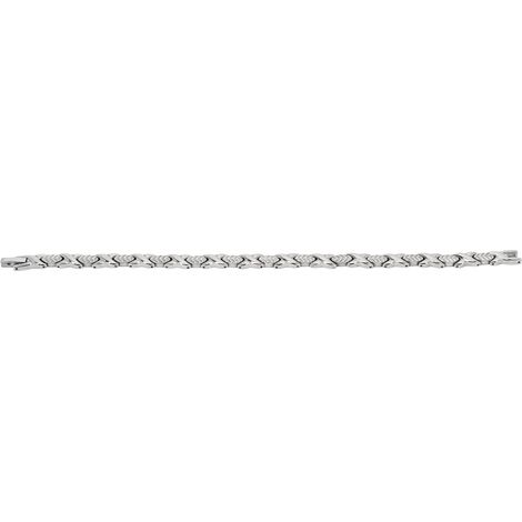 Bracelet Magnétique Acier Titane Aimant Thérapie Douleur Arthrite Soulagement pour Femme Homme (1/5)