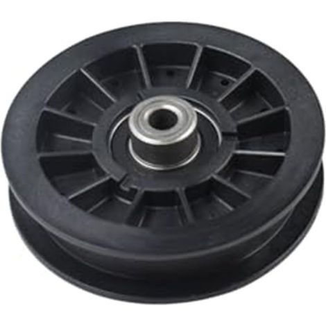 Poulie de renvoi plate 116-2456 pour Toro pour exmark pour timecutter – Guide de courroie trapézoïdale en acier robuste pour tondeuse autoportée 1 cm ID 4-0,3 cm OD (1/5)