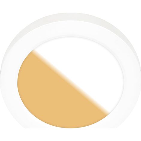 1xLED Spot à encastrer 230V, Spot LED avec diamètre d'encastrement réglable, Spot de plafond plat, Spot LED, Spot de plafond, couleur de lumière réglable, blanc (1/3)