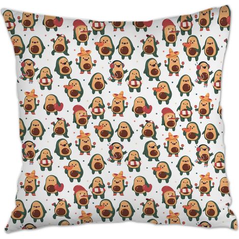 Housse de coussin décorative solide pour mariage, anniversaire, la Saint-Valentin, la Fête des Mères et des Pères (1/5)