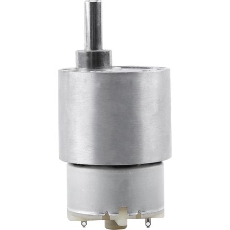 Moteur électrique 12V DC 37mm à engrenages, couple élevé, réducteur 3.5/15/30/70 tr/min, boîte de vitesses, usage industriel (1/2)