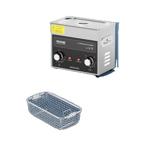 Nettoyeur Ultrasonique, Capacité Ajustable, Puissance de Nettoyage Efficace (1/2)