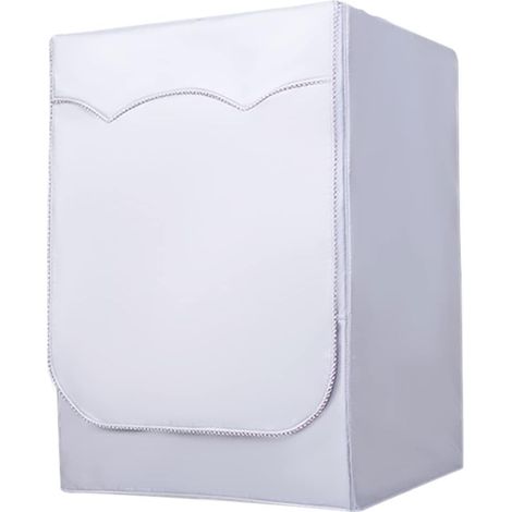Housse de machine à laver, imperméable et anti-poussière, pour sèche-linge à chargement frontal et à pompe (L : 85 x 60 x 60 cm)-AquaForge (1/5)