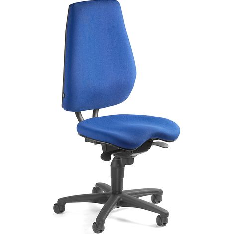 Chaise bureau tournante Alustar Basic Bezug royalbleu (1/3)