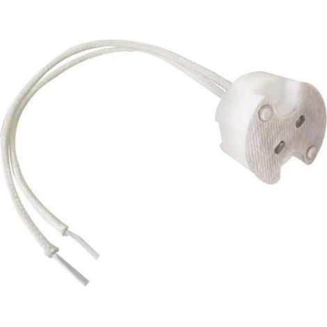 Lampenfassung, 10x GU5.3-Fassung – GU5.3- oder MR16-Fassung – Halterung mit 12-V-Kabel – für Halogen-, LED-Strahler und andere Glühlampen (1/5)