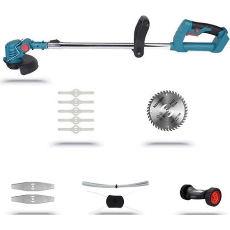 Tondeuse à Gazon électrique 1800W Tondeuse à Gazon sans Fil Taille-haie réglable élagage de Puissance de Jardin Portable (Color : Without Battery Set, Size : F) (1/5)