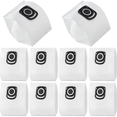 Confezione da 10 sacchetti per aspirapolvere Artraise compatibili con i modelli Rowenta Silence Force, Compact Power e X-Trem Power.