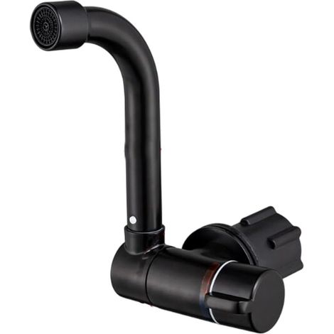 Robinet pour vasque, G1/2, laiton, rotation 360°, eau froide (1/5)