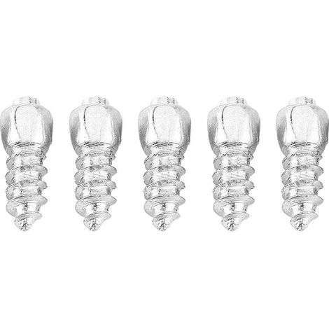 100 Vis Goujons Roue Anti-dérapant 1.2x0.4cm, Fixation Pneus Hiver Pour SUV ATV, Kit Sécurité Roulement Neige Avec Embouts En Acier Traité (1/5)