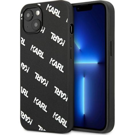 Karl Lagerfeld KLHCP13SPULMBK3 iPhone 13 mini 5.4 Hardcase schwarz/schwarz (1/5)