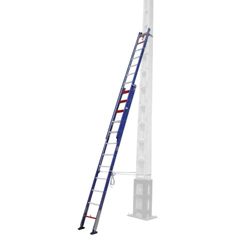 Sistema de anclaje escalera con certificación EN795-B Iruladder de IRUDEK     2.44 - 4.12m