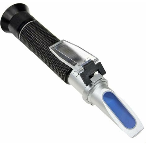 Alcohol refractometer for the measurement of the percentage of alcohol by volume of spirits with automatic temperature compensation (ATC), range 0-80% v/v. (1/5)