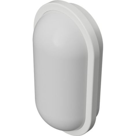 Applique moderna lampadari bartalini oilap o 20 led cct ip65 policarbonato, finitura metallo bianco