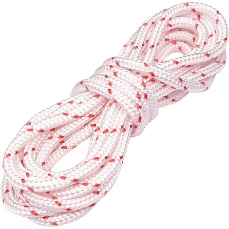Corde Lanceur pour Tondeuse Tronconneuse Débrousailleuse Souffleur Cordelette Ficelle Cordon Démarreur 10 mètres, Diamètre 3.0mm (1/5)