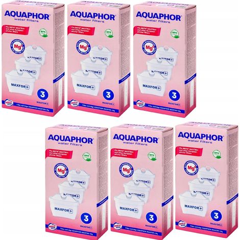 Cartuchos de filtro Aquaphor Maxfor+ Mg, 18 unidades. (1/5)