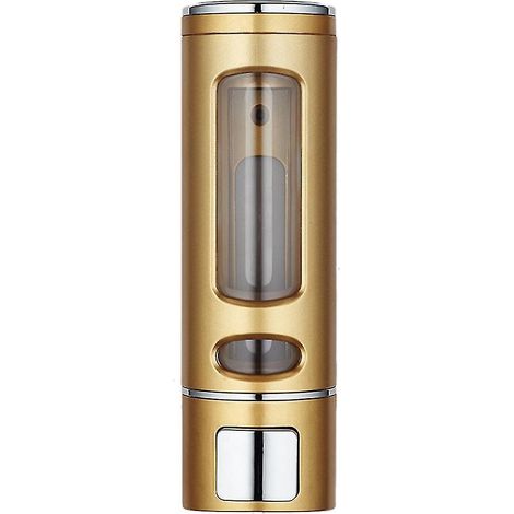 Wandseifenspender (400 ml) für Dusche und Badewanne, Shampoo-Spender, Flüssigseifenbehälter für Bad und Waschbecken