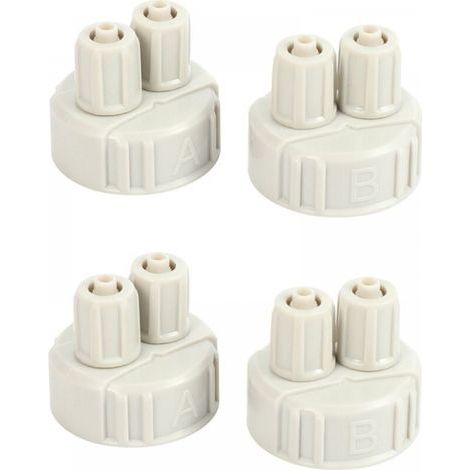 Kit fai-da-te in 4 pezzi per la generazione di CO2 per acquario, completo di tubi, attrezzi e accessori per la piantumazione. (1/4)
