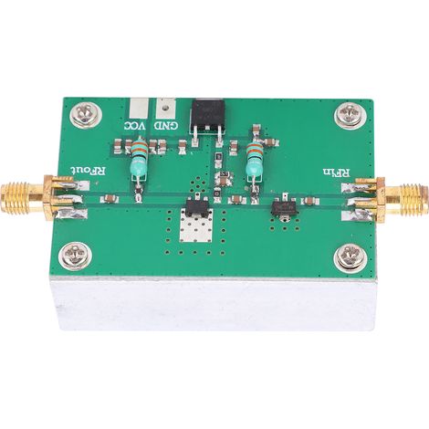 Module amplificateur RF large bande 1‑512MHz HF FM VHF UHF pour récepteurs radio, signal FM puissance, module d'amplification (1/5)