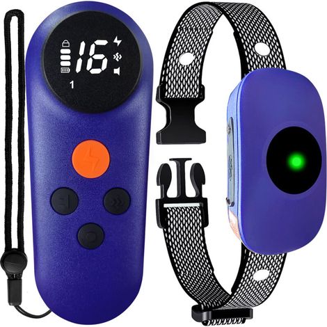 RHG Dress de chien électronique intelligent, adapté à tous les types de chiens, trois modes de dressage, sûr et sans danger pour les chiens